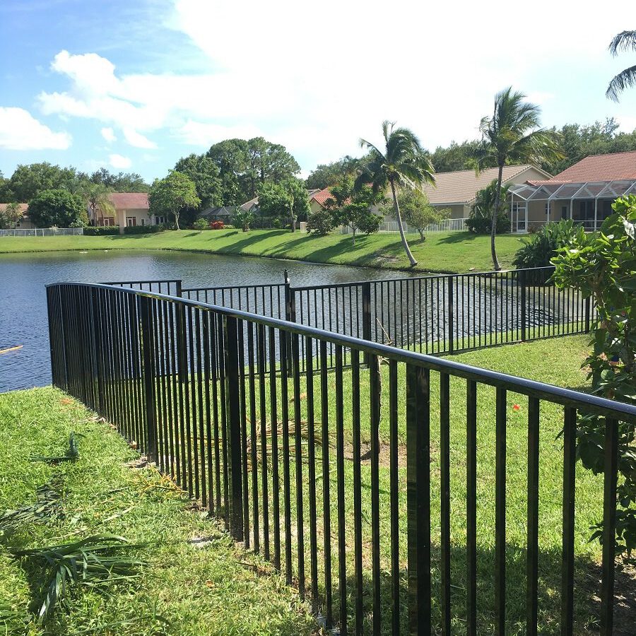 residential iron fence in Tucson Arizona